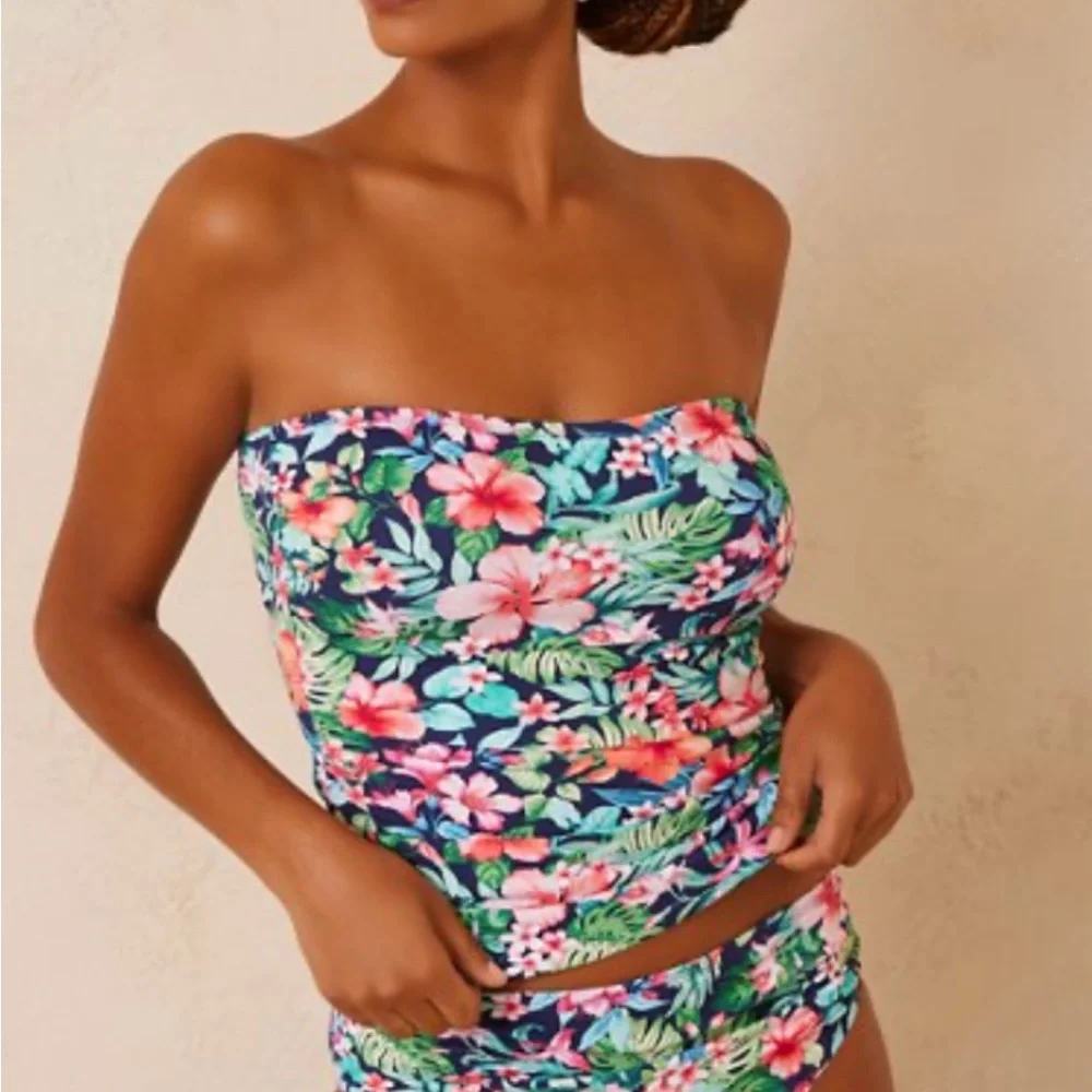 Tommy Bahama Island Cays Flora Bandini Top - Picture 3 of 11